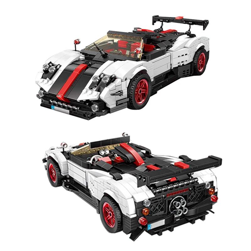 13105 Креативная идея серии Pagani Zonda Five Roadster совместимые со стандартными блоками Bulding