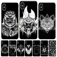 cool witch and cat custom phone case for apple iphone 11 12 mini 13 pro max se 2020 x xs xr 8 plus 7 6 6s 5 5s se cover shell co