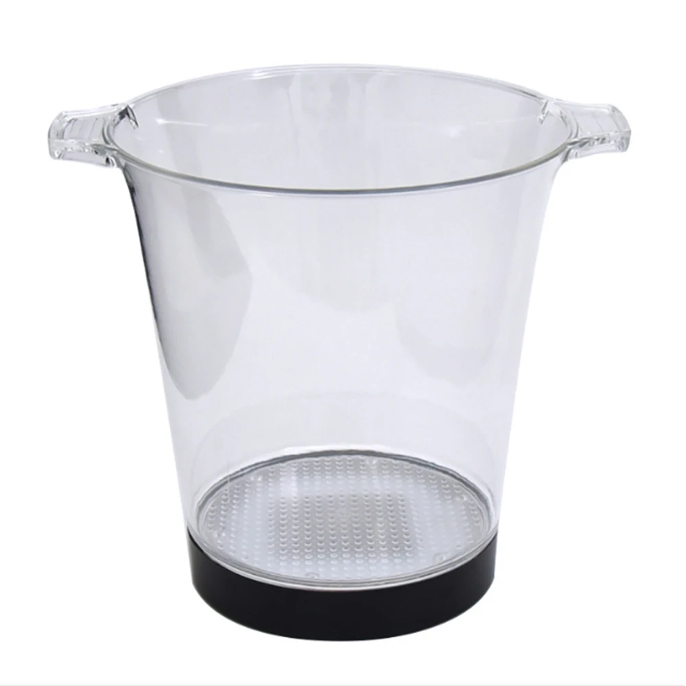 

7 Colors Waterproof Ice Bucket Night Bars LED Lights Beer Ice Bucket Color Bars Nightclubs Light Up Champagne Beer Creative Cool
