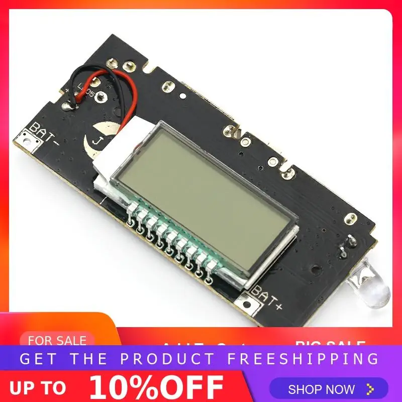Автоматическая защита! Два порта USB 5V 1A 2.1A мобильный Мощность банка 18650 Литий Батарея Зарядное устройство цифровой доска ЖК-дисплей зарядный модуль