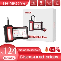 thinkcar genuine thinkscan plus s2s4s7 lifetime free 245 resets car diagnostic tool ecmtcmabssrsbcm system obd2 scanner