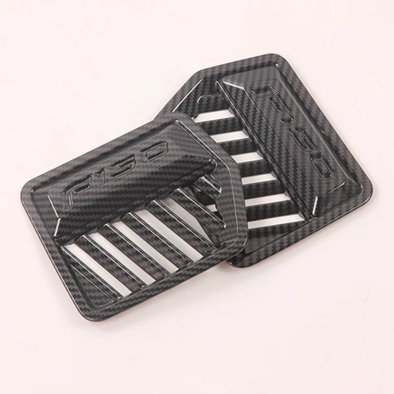 Углеродное волокно передняя сторона кондиционера выход вентиляционное