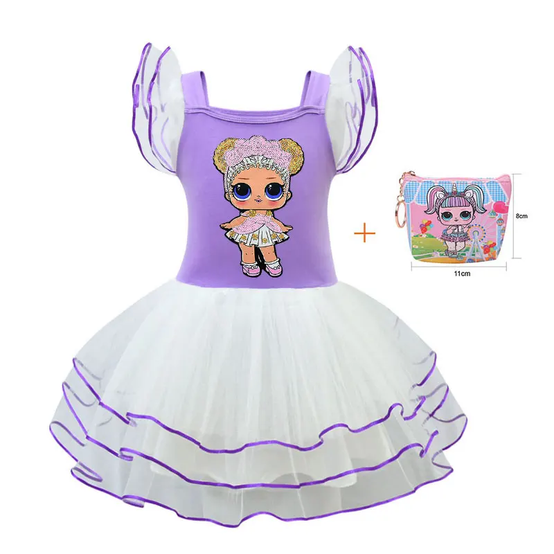 Новинка 2019 года Забавное платье на бретельках для маленьких девочек Милая