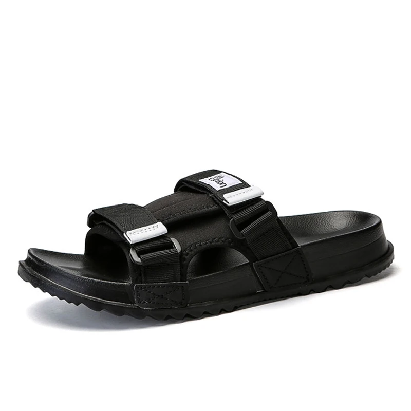 Шлепанцы мужские летние плоская подошва легкие мягкие тапочки большие размеры 48