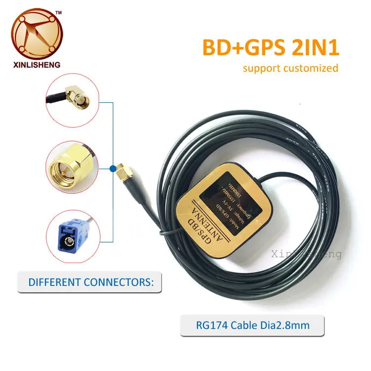 Двухрежимный спутниковый позиционирование автомобильный навигатор Bd + gps 2в1