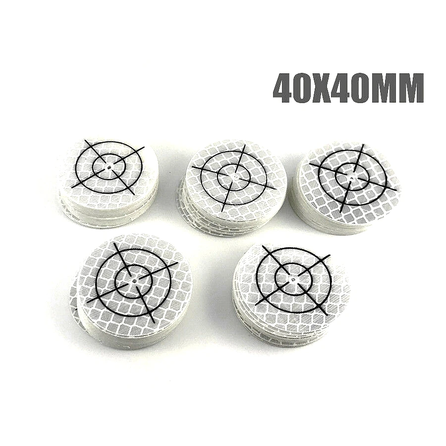 Новинка круглые отражающие листы размером 40*40 мм 100 шт. светоотражающие