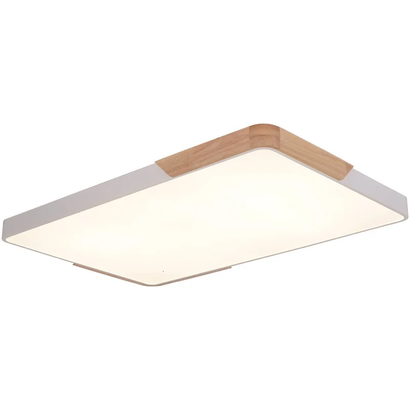 Акриловые Потолочные светильники квадратные кольца для гостиной спальни