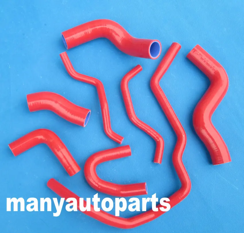 Силиконовый вспомогательный Красный Шланг радиатора для VW Golf GTI FSI MKV/MK5 V 2 0 Turbo A5/PQ35