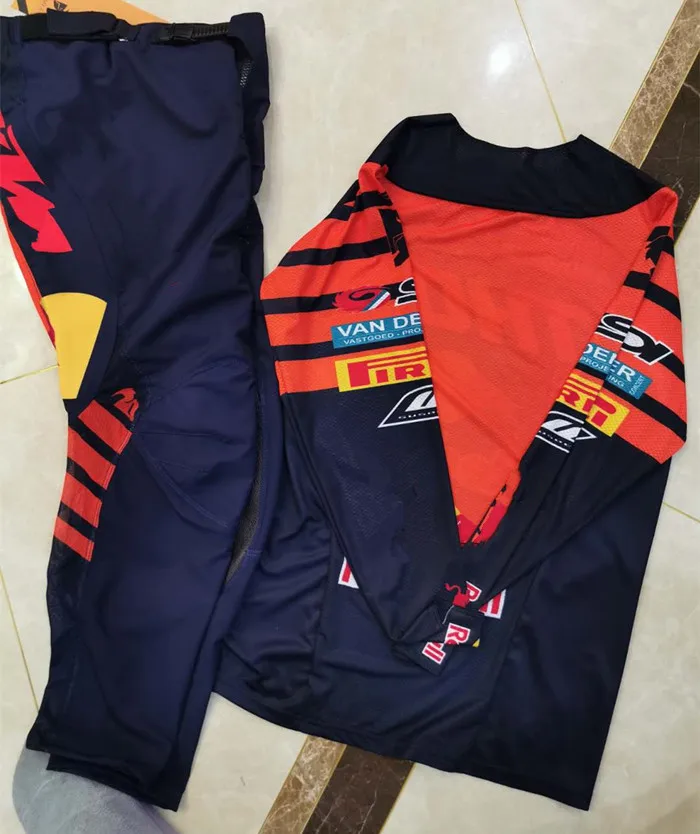 2021 MXGP Factory Racing Team Motorcycle Jersey And Pants Top ATV BMX Moto Motocross Gear Set MX Supercross | Автомобили и