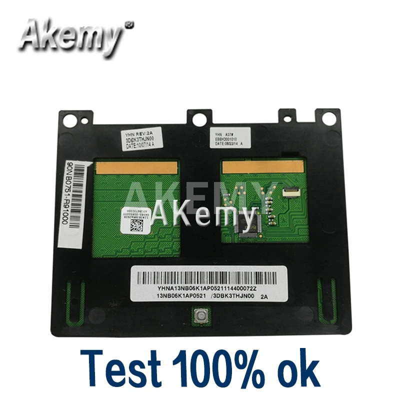 Для For Asus G771 G771J G771JM G771JW сенсорная мышь кнопка Сенсорная панель работает |