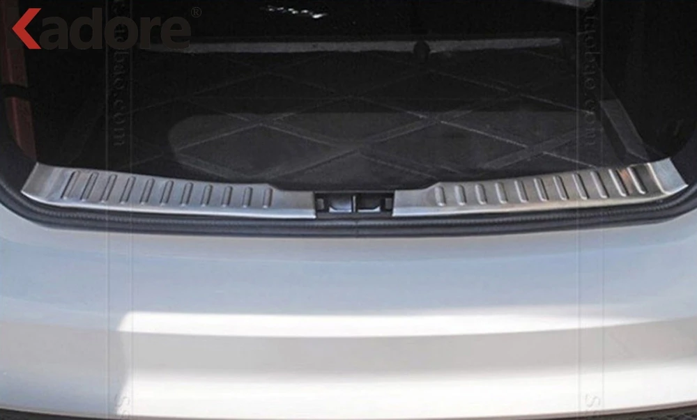 Для Ford Focus 2012 2013 2014 2015 хэтчбек из нержавеющей стали внутренний Задний бампер
