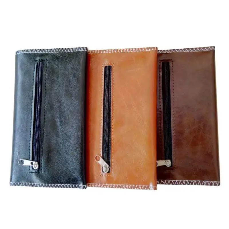 PU Leather Tobacco Pouch Bag Case Portable Cigarette Rolling Pipe Tobacco Case Wallet Bag Tip Paper Holder Bag