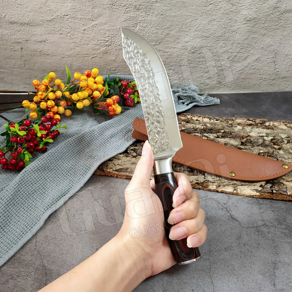 Ножи мясника из нержавеющей стали специальный резец для свиней овец рыбы свинины