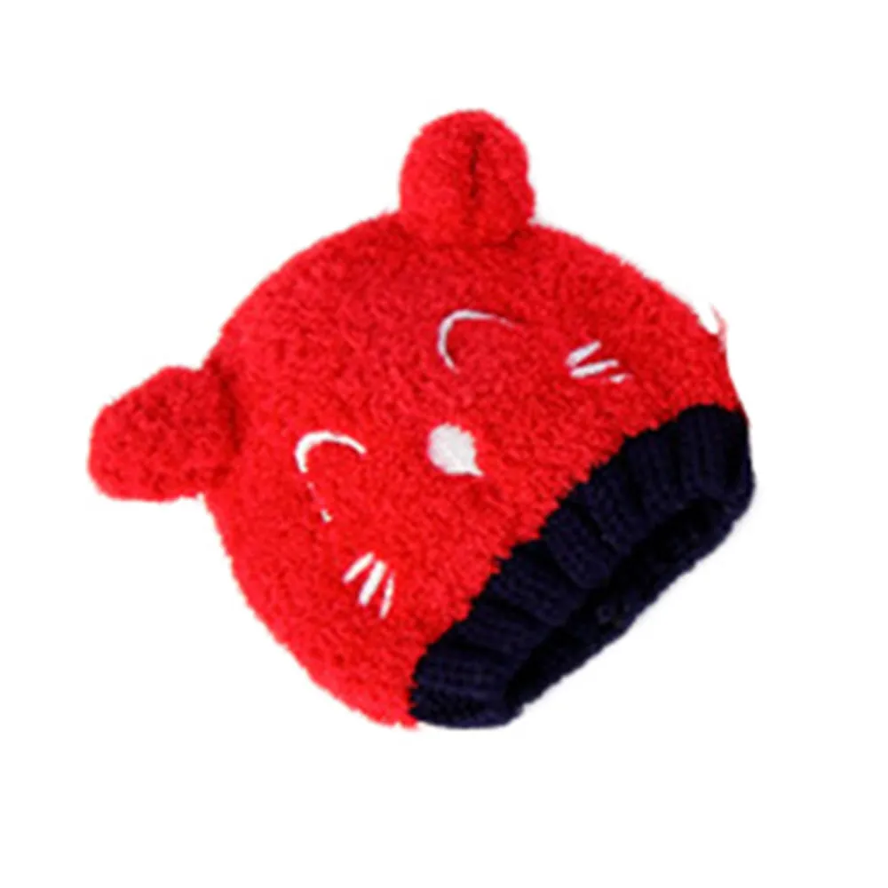 

Baby Accessories Toddler Kids Boy Girl Knitted Children's Lovely Spire Soft Hat Accessories For Hair