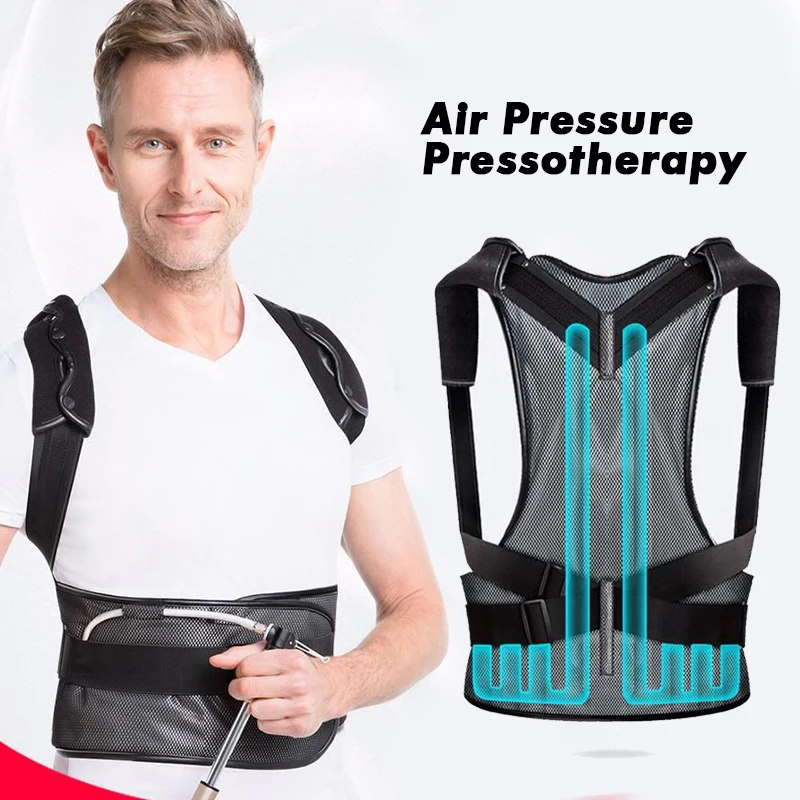 Бандаж поддерживающий пояс для прессотерапии пневматическим давлением надувной