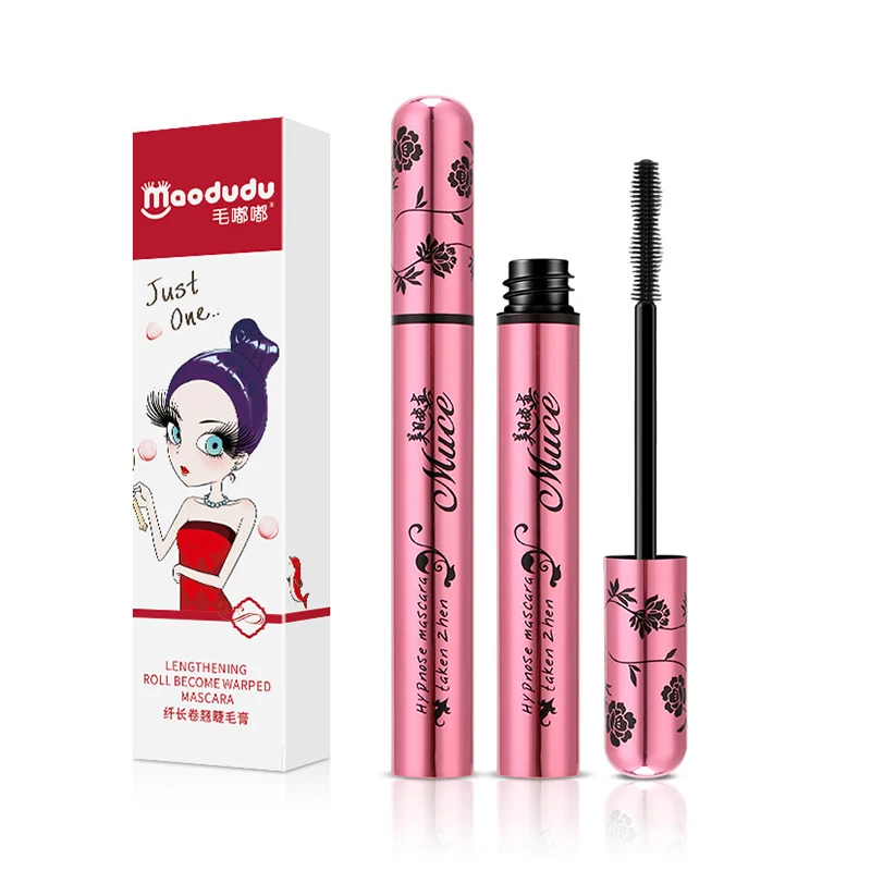 

Hair Toot Mascara Black Natural Thick Curly Lengthening Mascara Easy To Wear Long-lasting Waterproof Sweat-proof Eyes Makeup