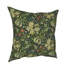 William Morris мультипликационным мотивом домашние декоративные цветочные Винтаж в викторианском стиле Подушка с цветочным принтом чехол для подушки для дома из полиэстера