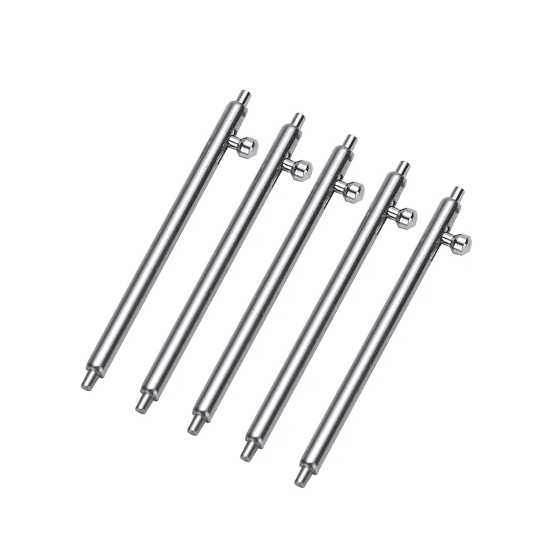 10pcs Watch Strap Spring Bars Watchband Pins 1.5mm Quick Release Stainless Steel Spring Bars Watch Repair Tool 16/18/20/22/24mm