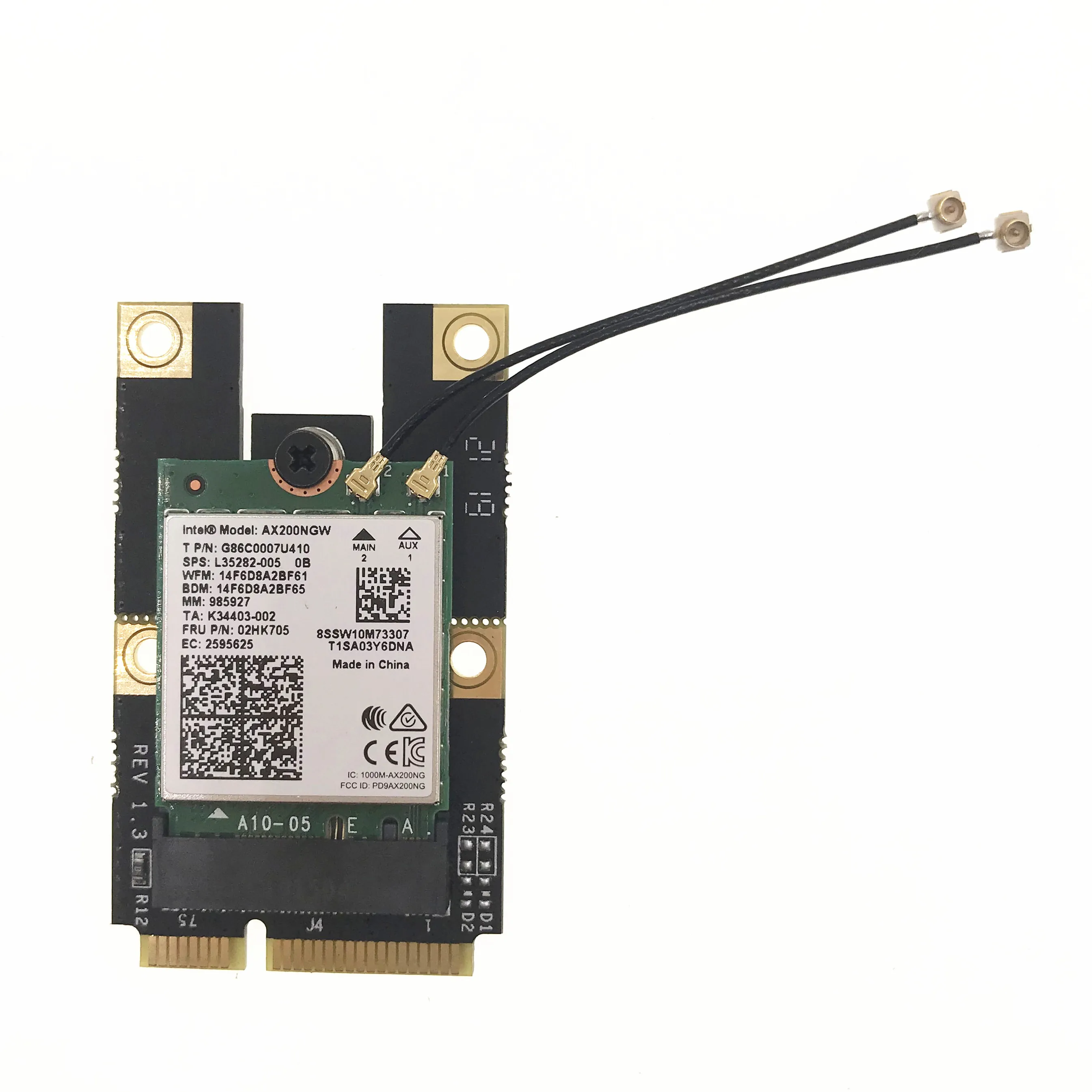 Для Intel 9260 AX200 M.2(NGFF) Wi Fi WLAN карты для Mini PCI E Express адаптер win 10 MUMIMO|Сетевые карты| |