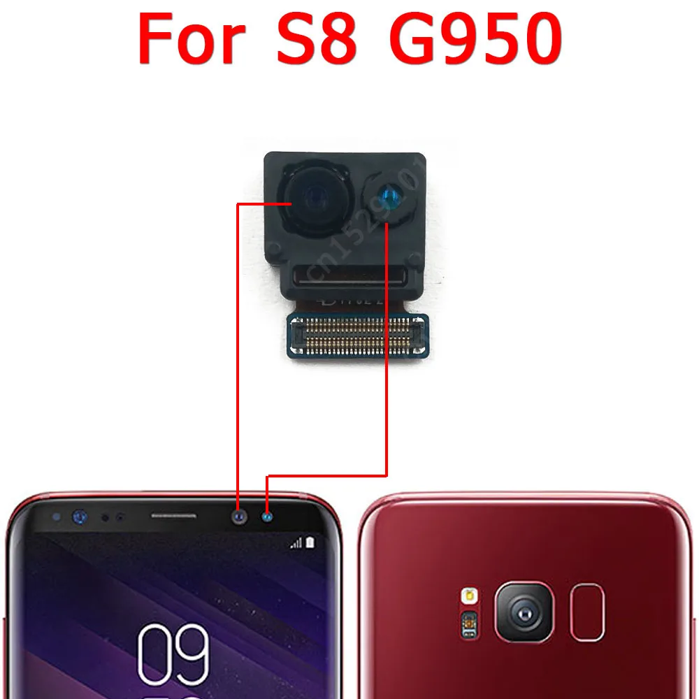 Запасные части для Samsung Galaxy S8 G950F фронтальная Основная камера заднего вида |
