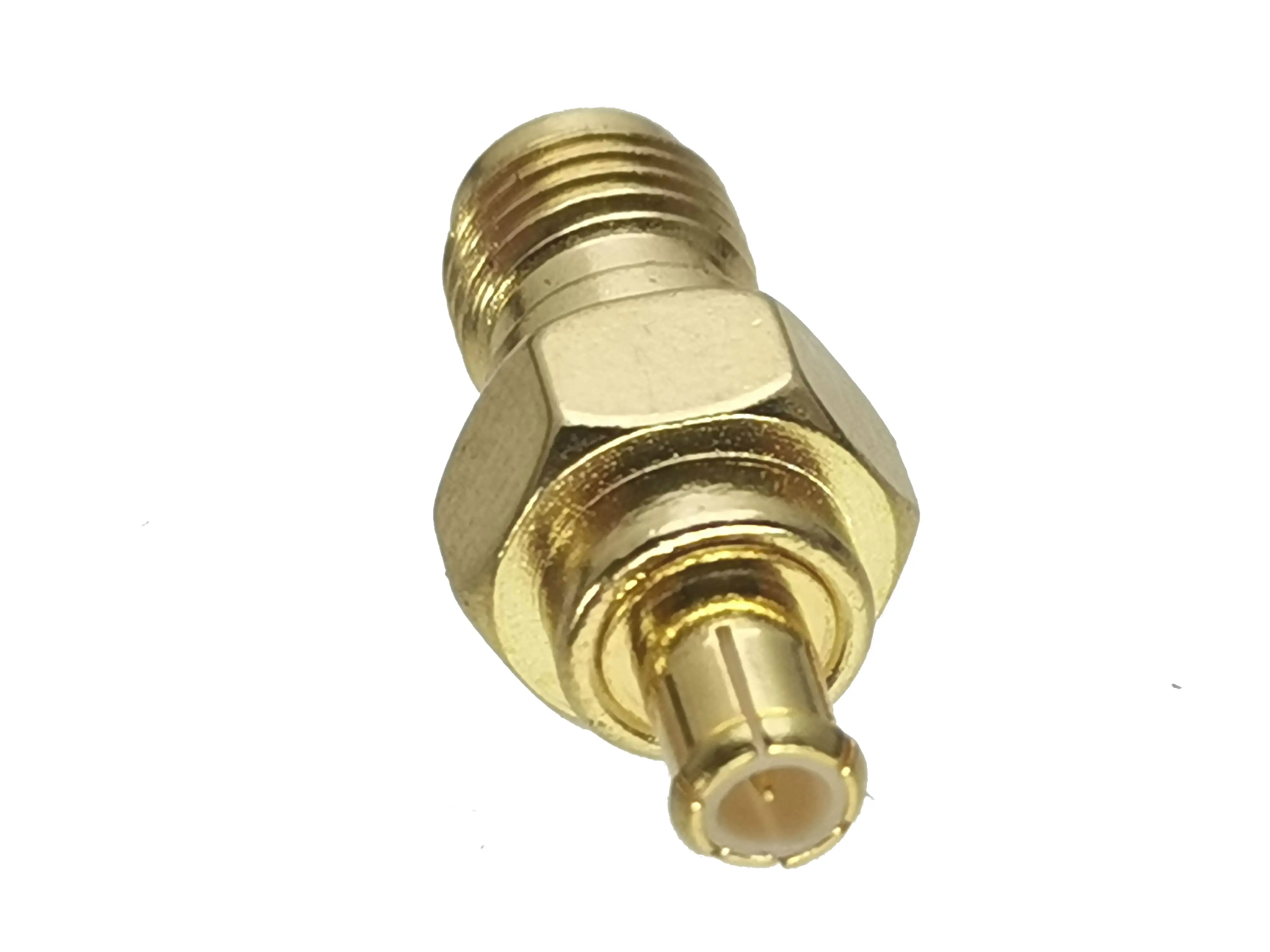 1Pcs Connector SMA Female Jack to MCX Male Plug RF Adapter Coaxial High Quanlity | Connectors