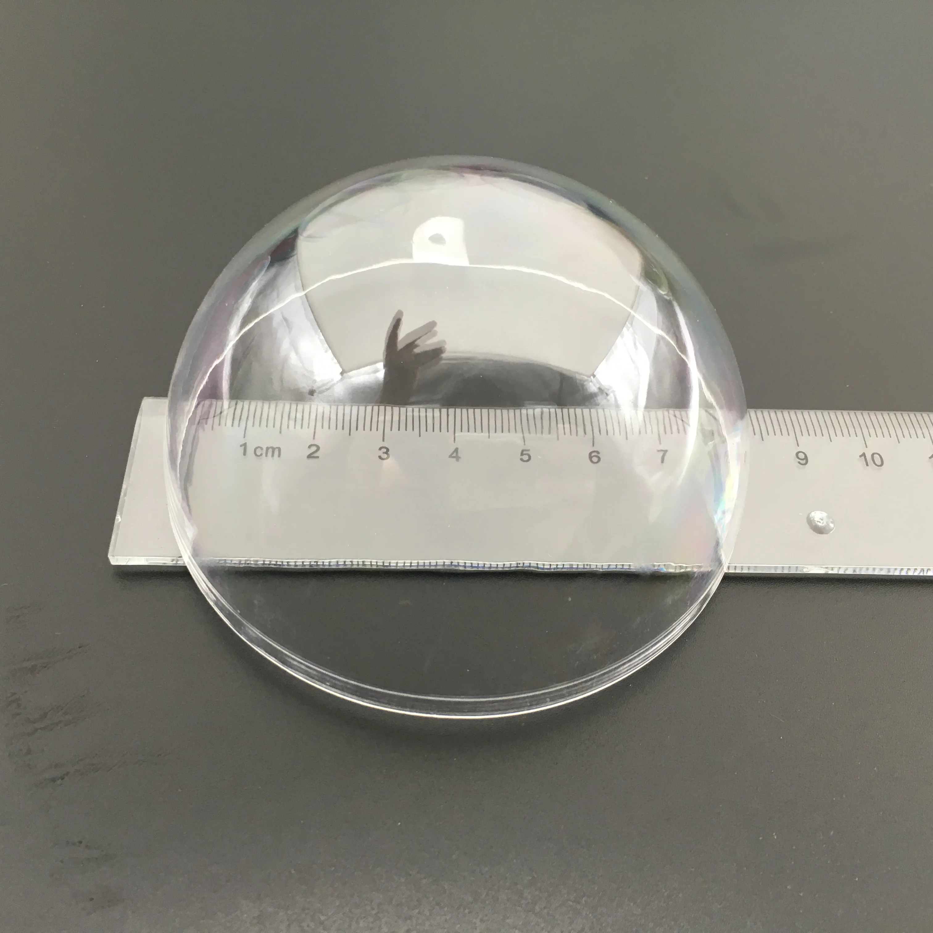 

24 balls/lot DIY 80mm Christmas Tree Hanging Ball Transparent Acrylic Ball Clear Plastic Fillable Ball Ornament