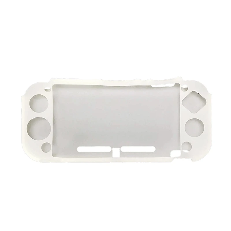 White Для nintendo Switch Lite Ультратонкий Мягкий резиновый силиконовый кожаный чехол защитный чехол устойчивый к царапинам защита от падения Tpu Ca - Цвет: White