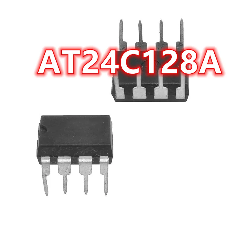 

10 шт./лот AT24C128A AT24C128 DIP-8 в наличии