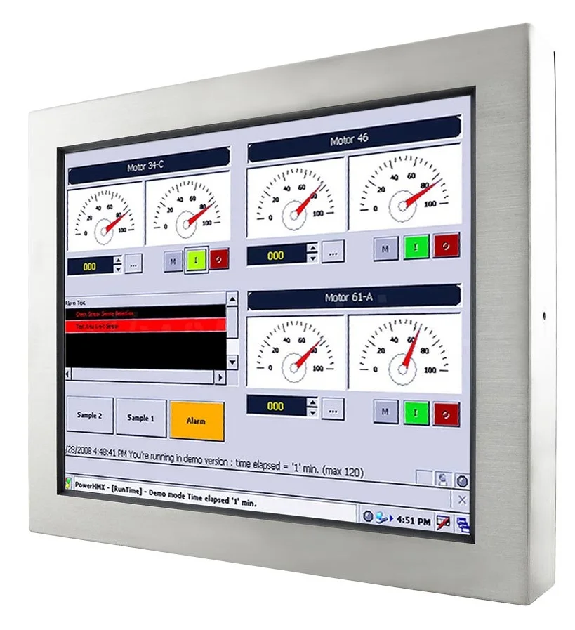 Полностью IP66 панель из нержавеющей стали PC 15 дюймовый ЖК дисплей i5 4200U ЦП 4 Гб DDR3L RAM