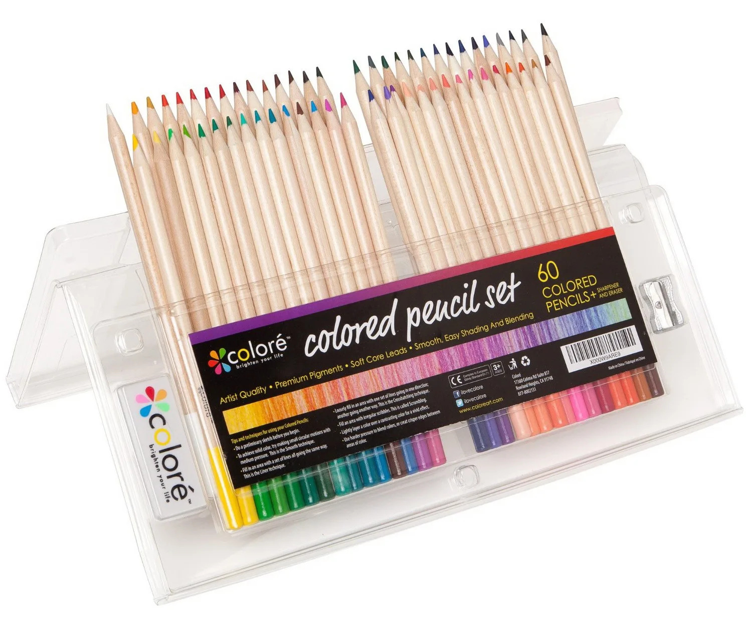 Набор деревянных цветных масляных карандашей prismacolor канцелярские