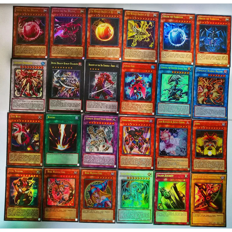 Yu Gi Oh английская версия карта группа дракон семья зеленый глаз белый Темный