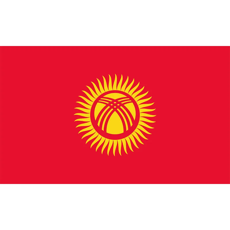 

Флаг Киргизии Yehoy, подвесной 90*150 см, Киргизия для украшения