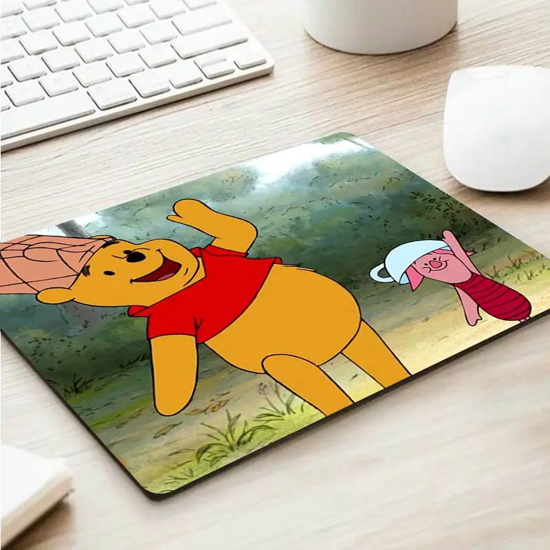

Disney winnie the pooh Customized laptop Gaming mouse pad Rubber PC Computer Gaming mouse pad