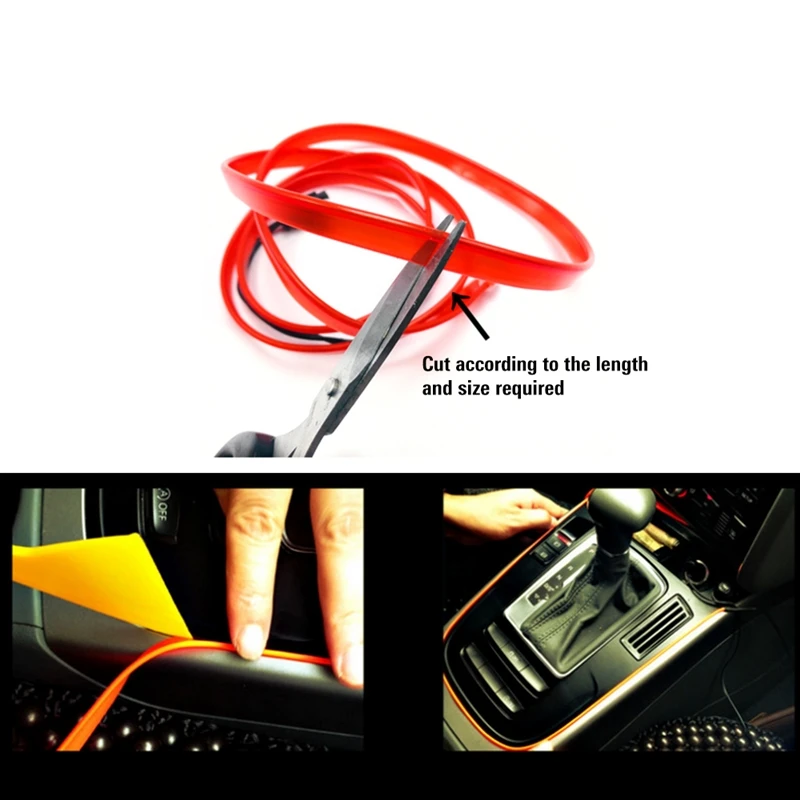 

Car Atmosphere Cold Line Flexible Light For Escalade CTS DTS STS XTS ATS BLS SLS Deville Seville Tiburon CT5 CT6 XT5 XT6 SRX XLR