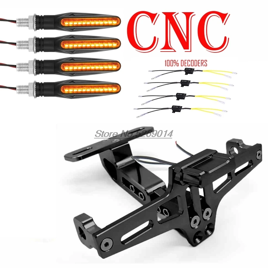 4 шт. алюминиевые светодиодные реле 100% для номерного знака мотоцикла Silverwing Ybr 125 Gsxs