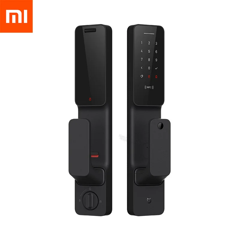 Умный дверной замок Xiaomi Mijia с сенсором отпечатков пальцев Passpord NFC Bluetooth управление