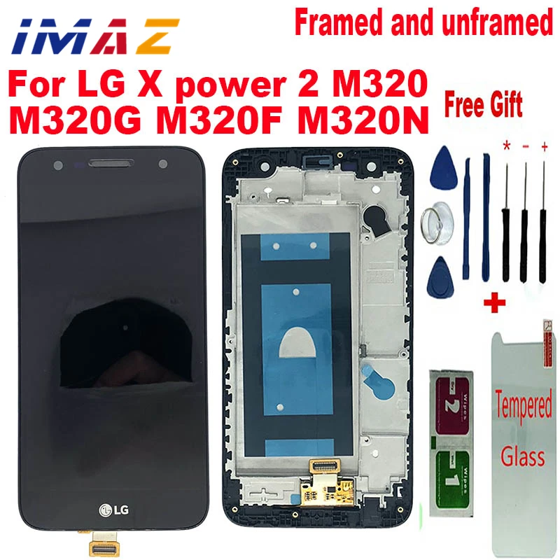 Оригинальный ЖК-дисплей IMAZ 5 ''для LG X power 2 M320 M320G M320F M320N для X5 2018 LCD - купить по