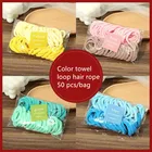 50 шт., женские эластичные резинки для волос