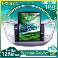 10 0 for hyundai tucson 2014 2018 android car stereo car radio with screen tesla radio player car gps navigation head unit
