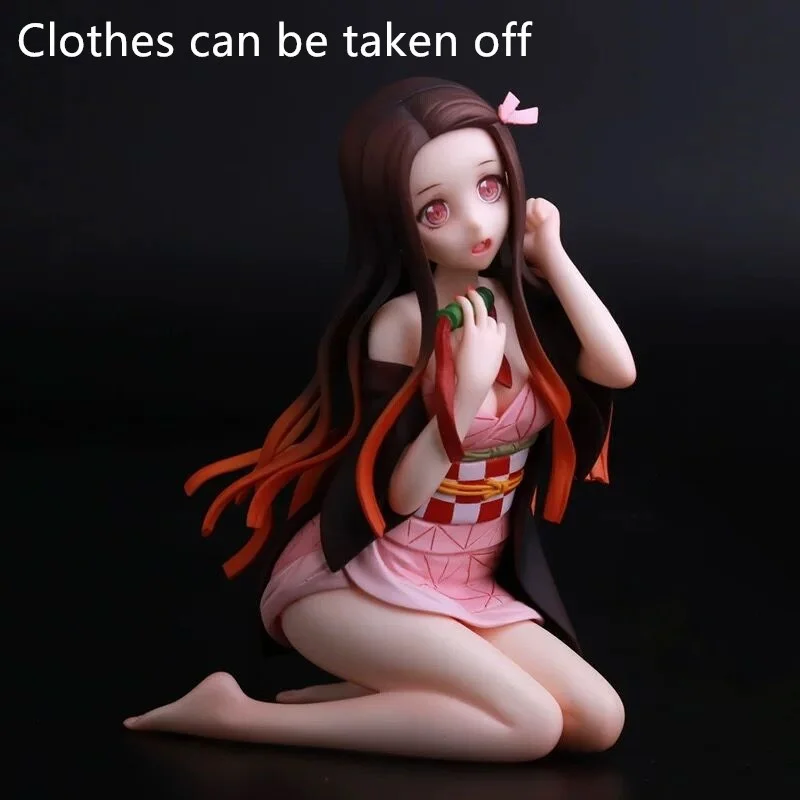 Фигурка аниме рассекающий демонов экшн фигурка камадо незуко на коленях