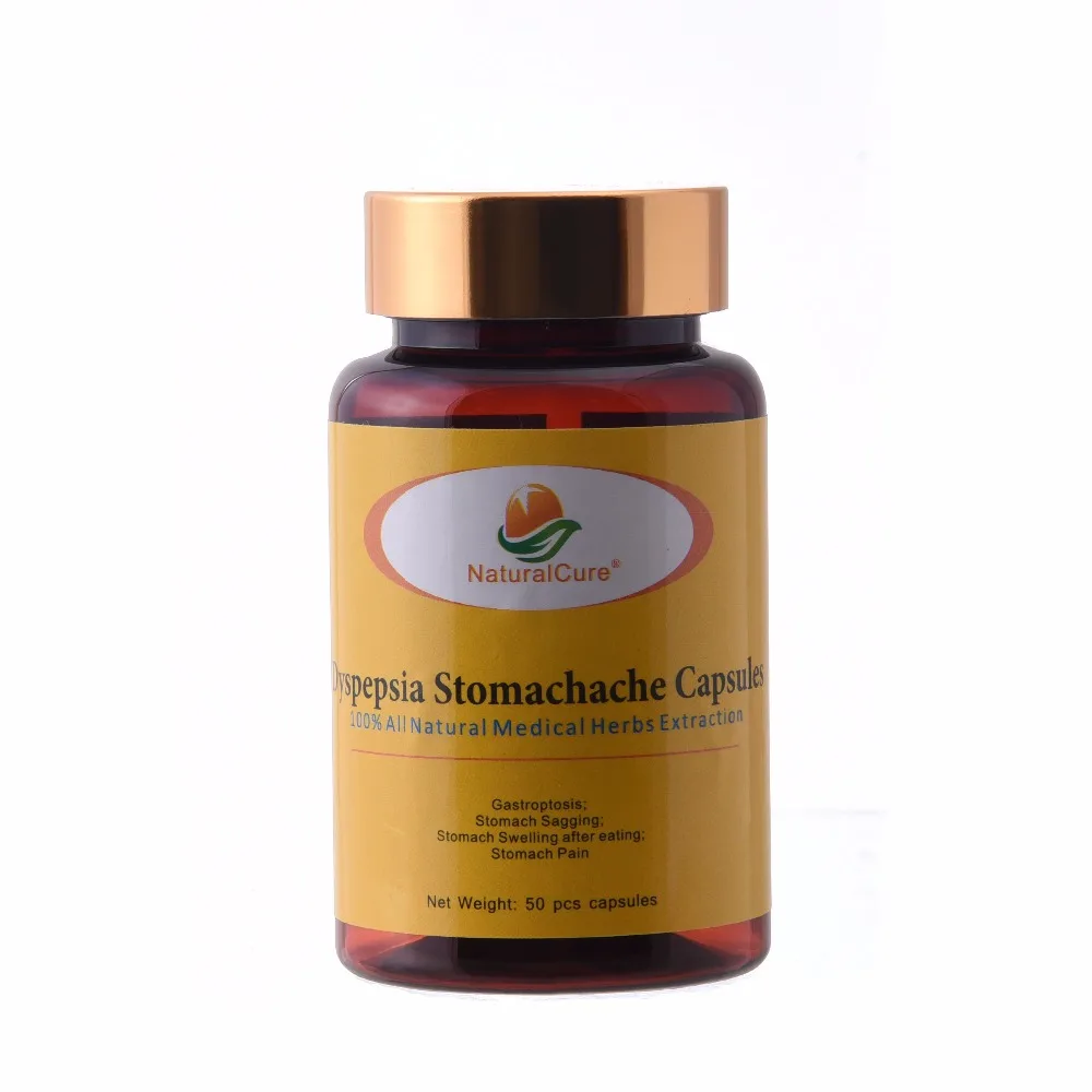 

NaturalCure Dyspepsia Stomachach Capsules, Plants Extract to Cure Gastroptosis, Stomach Atrophy, Stomach Fullness, indigestion