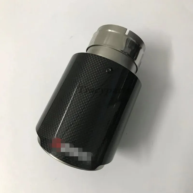 Akrapovic выхлопные трубы для автомобиля глянцевый углеродный глушитель наконечник