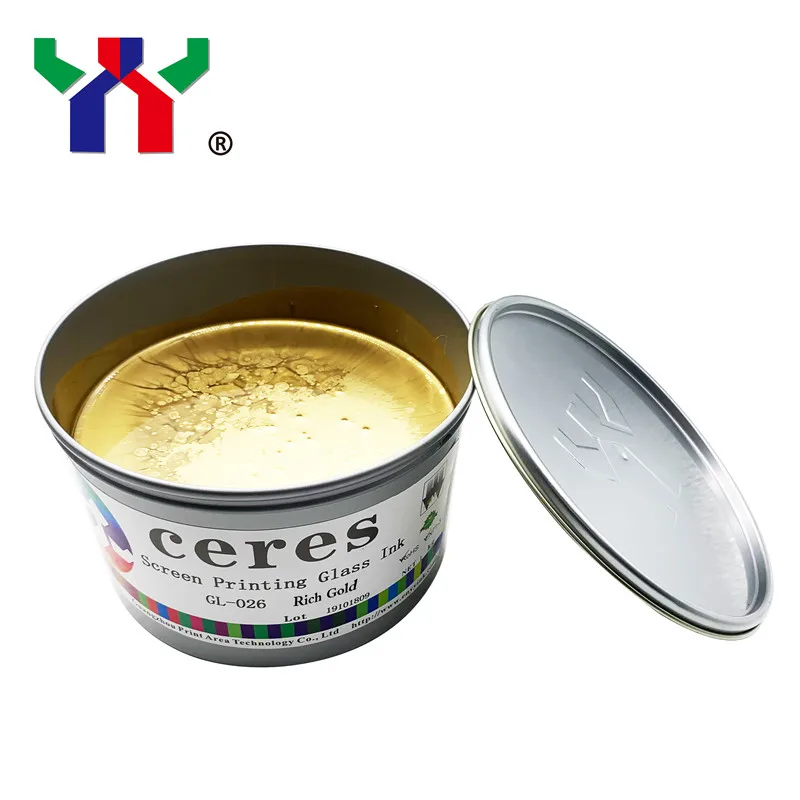 Область печати высокое качество трафаретная печать стеклянные чернила GL 026