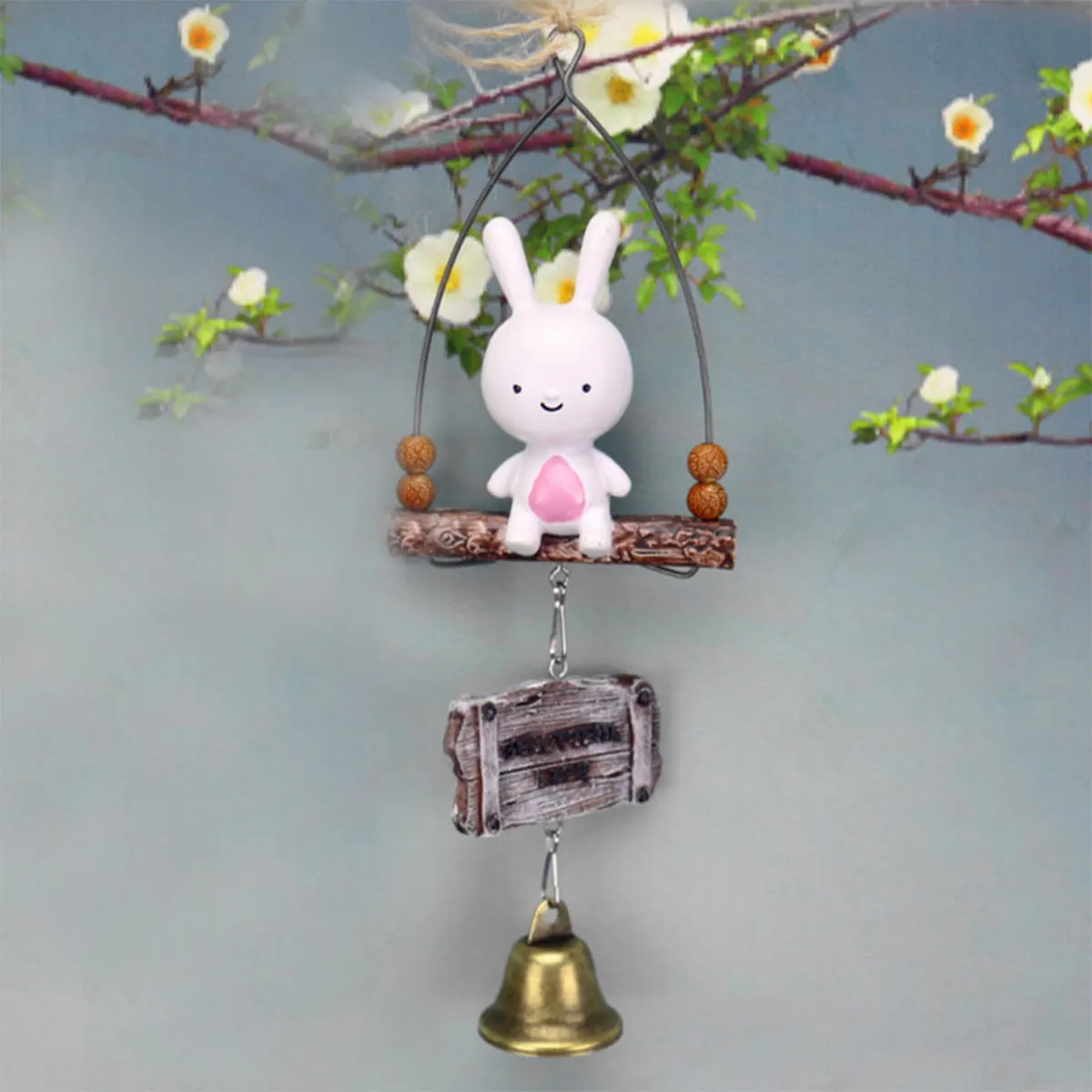 1 шт. Мультяшные колокольчики в виде ветряных колокольчиков из смолы настенные