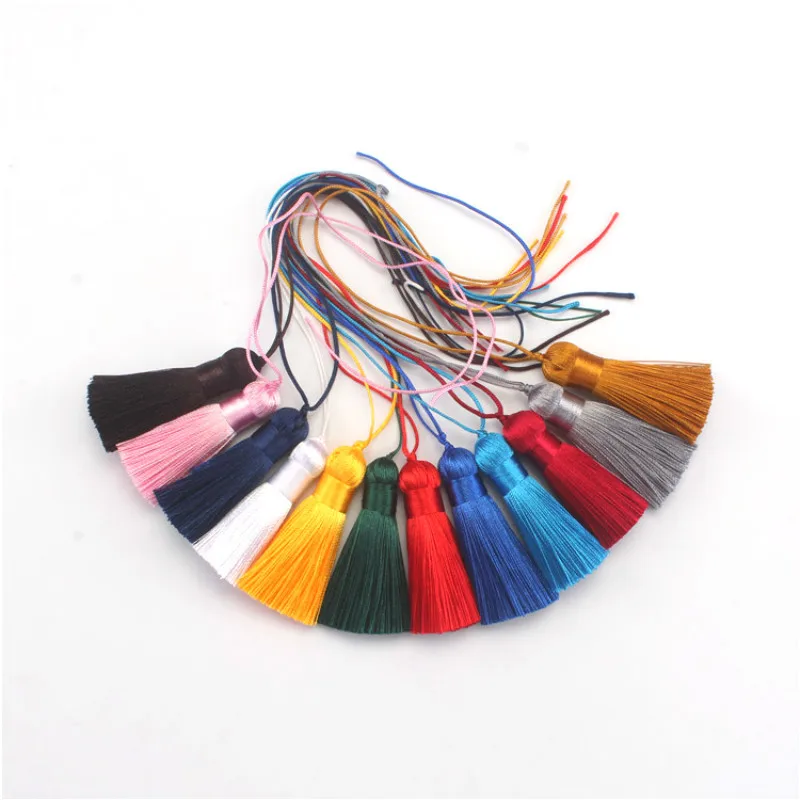 10 шт./лот бахрома из полиэстера и шелка 25 см | Дом сад