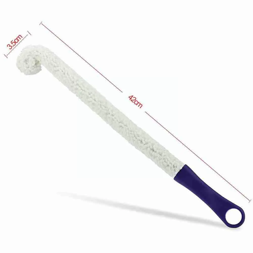 

Soft Foam Wine Bottle Brush Decanter Stemware Glass Cleane Dust Brush Set Cleaning Flexible Y5G1