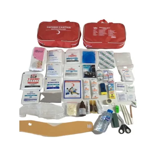 Трендовая сумка для оказания первой помощи в случае землетрясения красного