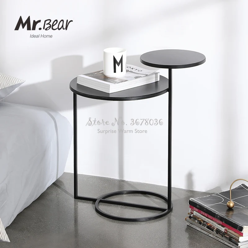 Современный журнальный столик в скандинавском стиле модный двухслойный