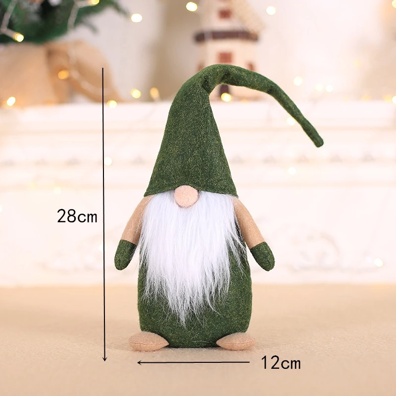 SDZS24203 Navidad фигурка, рождественские украшения для дома, рождественские куклы Санта-Клауса, новогодний adornos de navidad Natal, подарок для детей - Цвет: SDZS24203