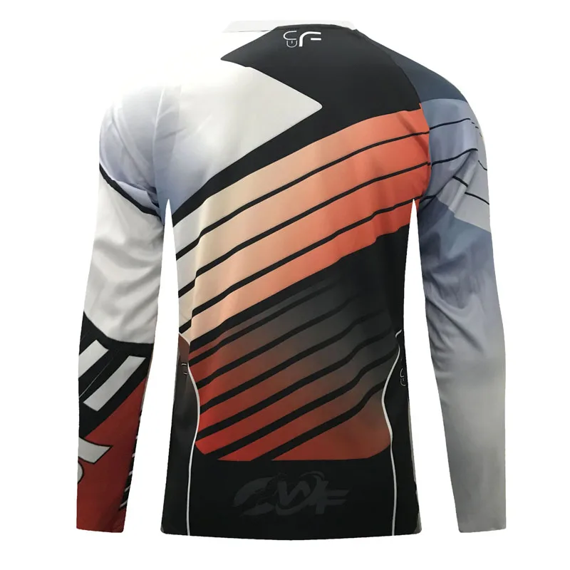 Новая гоночная рубашка CWF с длинным рукавом для мотоциклистов футболка